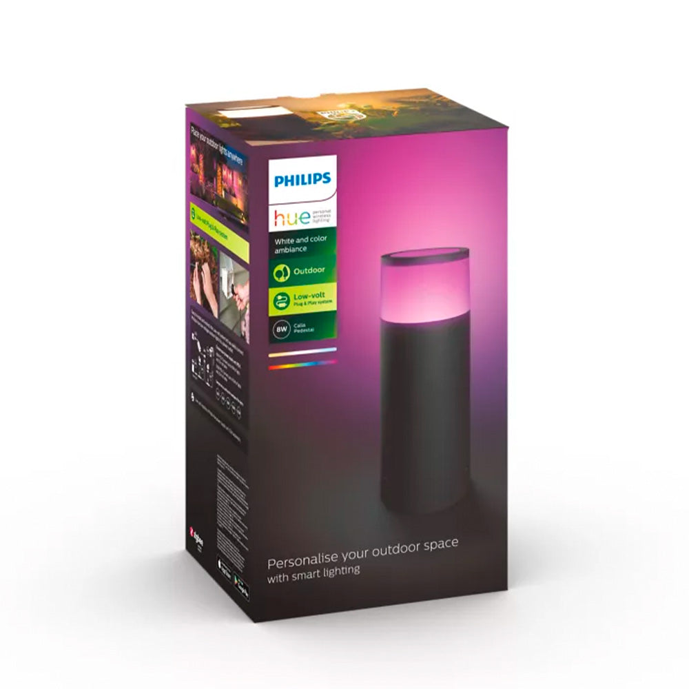 Pedestal inteligente para exteriores Calla Phillips Hue