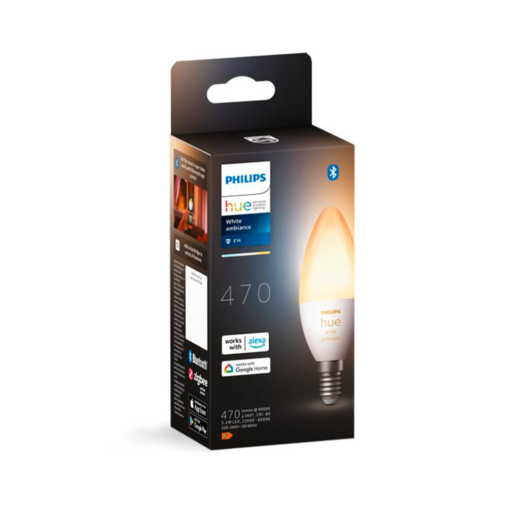 Ampolleta inteligente White Ambience B39 E14 Philips Hue