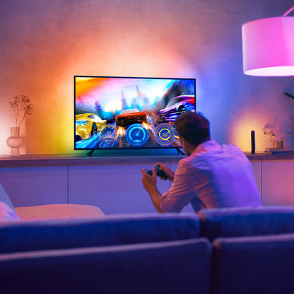 Tira Led Inteligente Philips Hue Gradiente Rgb Para Tv 55" Open Box