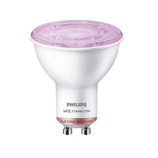 Ampolleta LED Smart Gu10 Wiz Wifi Multicolores Matter