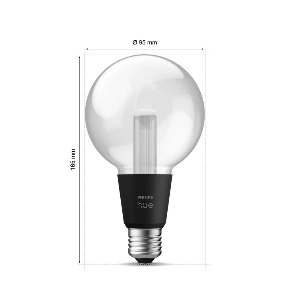 Ampolleta Inteligente Philips Hue G95 RGB 6.8W E27