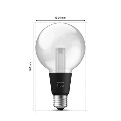 Ampolleta Inteligente Philips Hue G95 RGB 6.8W E27