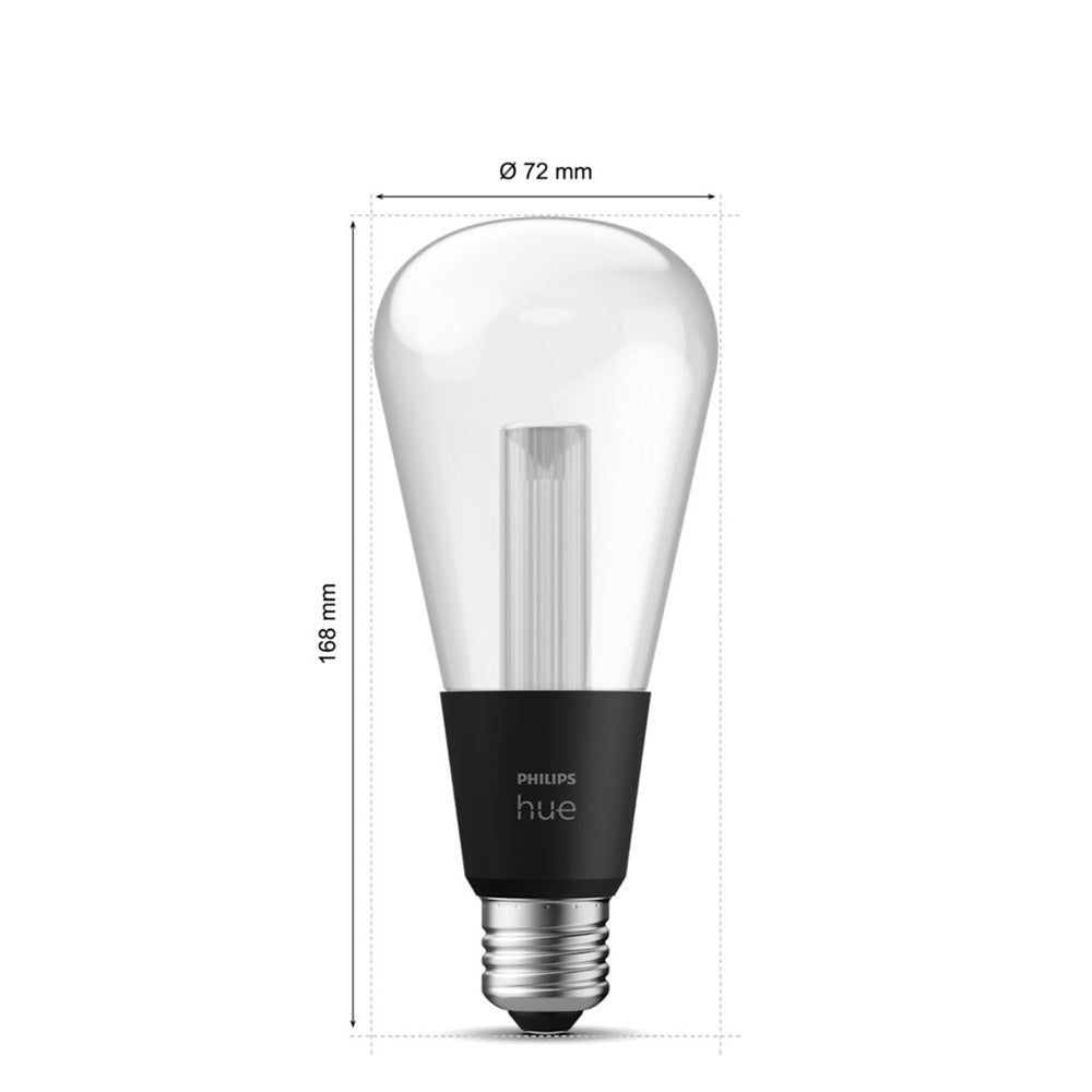 Ampolleta Inteligente Philips Hue ST72 RGB 6.8W E27