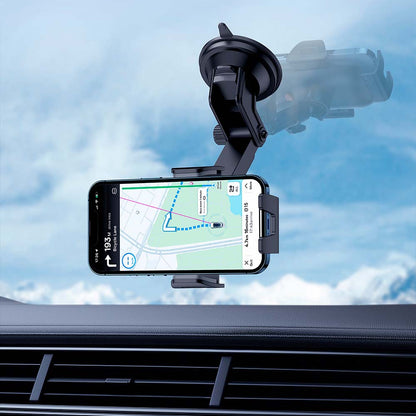 Soporte 360° Smartphone para Auto Baseus Negro