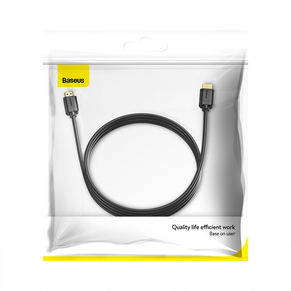 Cable HDMI de Alta Definición 3Mts Baseus Negro