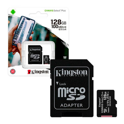 Tarjeta Kingston Canvas Select Plus microSDXC 128GB