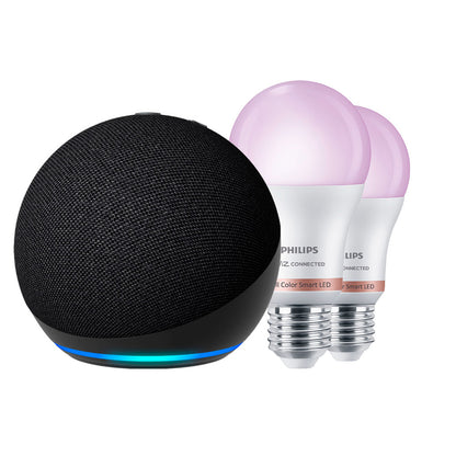 Kit Amazon Echo Dot 5 gen + Ampolleta Philips Smart 60W A60 E27