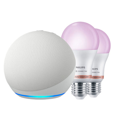 Kit Amazon Echo Dot 5 gen + Ampolleta Philips Smart 60W A60 E27