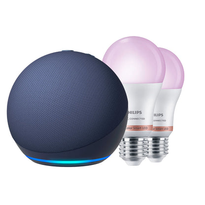 Kit Amazon Echo Dot 5 gen + Ampolleta Philips Smart 60W A60 E27