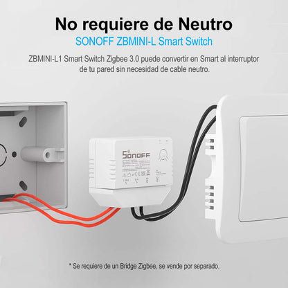 Smart Switch ZBMINI-L Zigbee 3.0 Sonoff