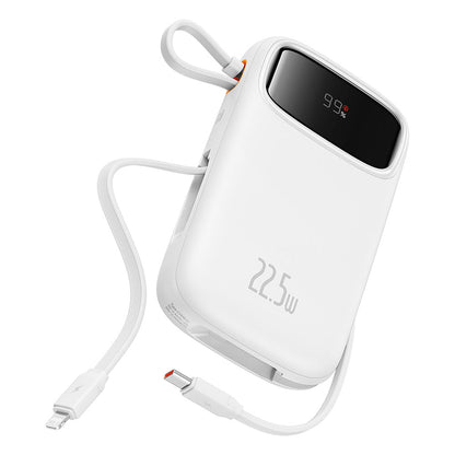 Powerbank Baseus Qpow2 con Pantalla, Lightning y Tipo-C 20.000mAh 22.5W