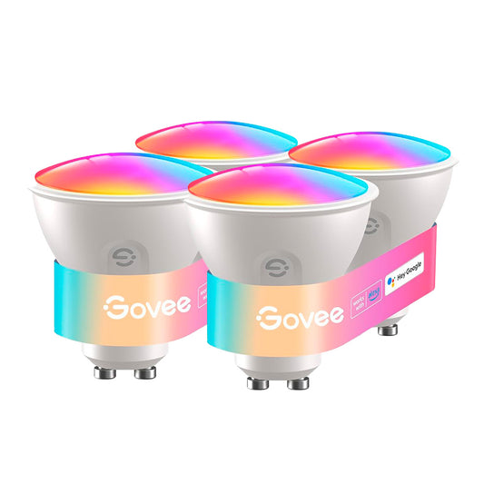 Pack Ampolletas Govee WiFi Smart GU10 RGBWW