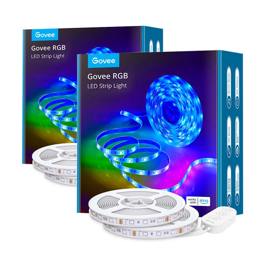 Pack Tira de Luces Led RGB WiFi y Bluetooth de 10 Mts Govee