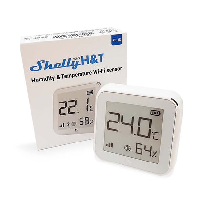 Sensor inteligente de humedad y temperatura Shelly