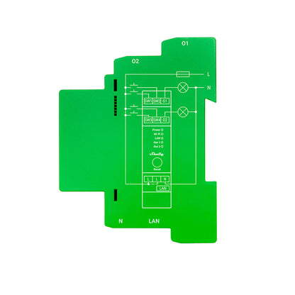 Regulador de Iluminación Inteligente Shelly Pro Dimmer 2PM