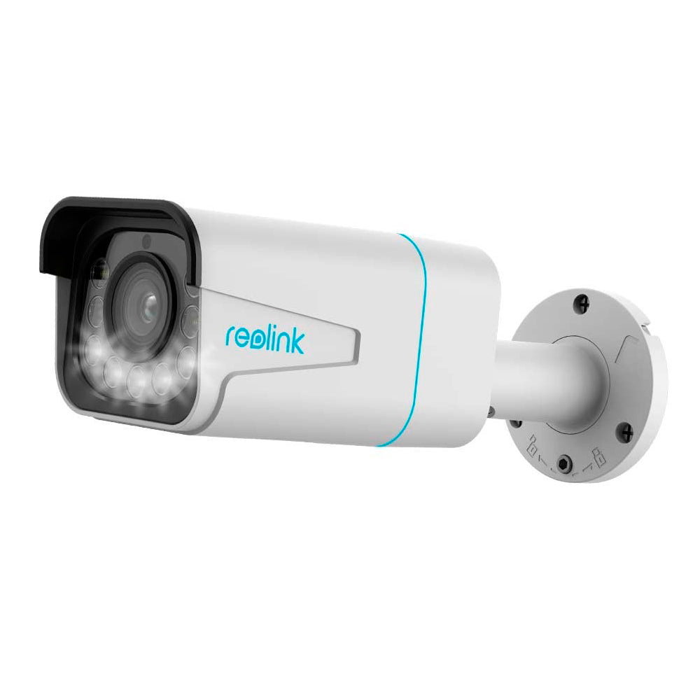 REOLINK Cámara de seguridad 4K para exteriores, cámara de vigilancia IP PoE  Dome con detección de humanos/vehículos, visión nocturna IR de 100 pies de