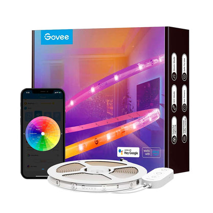 Tira de Luces LED RGBIC 5mts Wifi con Protector - Govee