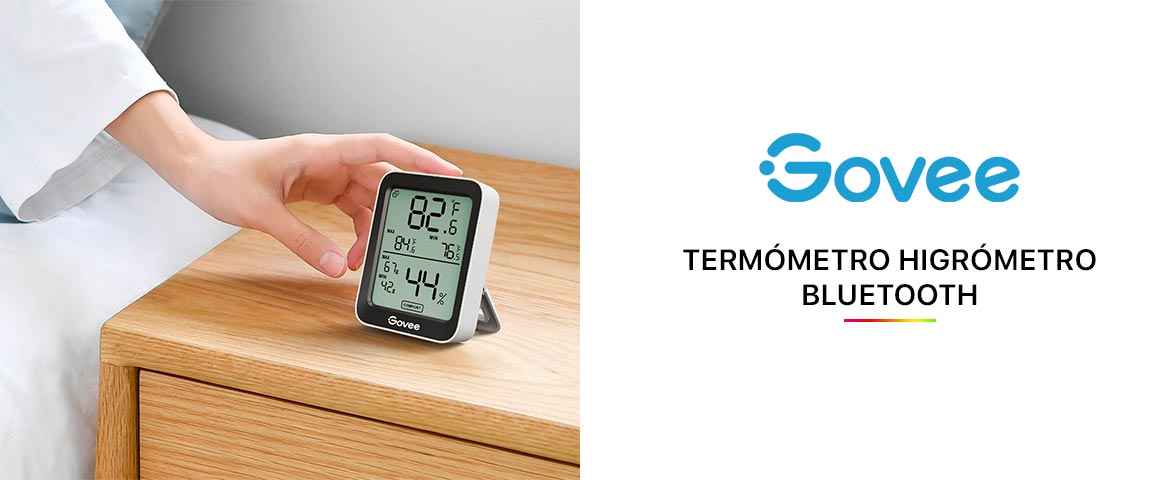 Govee Termómetro WiFi, control preciso de temperatura y humedad